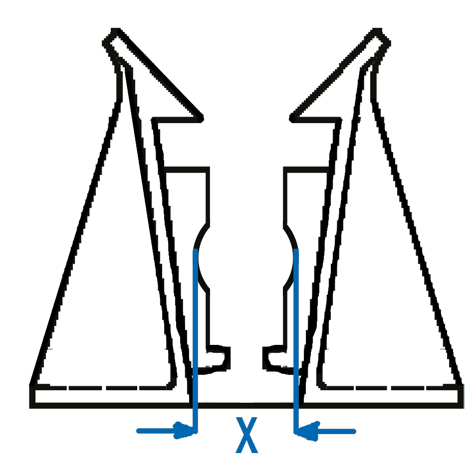 Kontakblöcke-Bemaßung-doppel--rund-X
